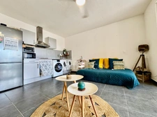 STUDIO À VENDRE EN REZ-DE-JARDIN AVEC VARANGUE ET PLACE DE PARKING SUR CUL-DE-SAC, SAINT-MARTIN (97150)