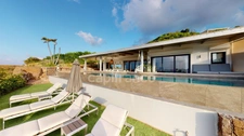 VILLA DE PRESTIGE 3 CHAMBRES AVEC VUE MER SUR GRAND CUL-DE-SAC Á SAINT-BARTHÉLEMY  