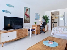 EN EXCLUSIVITÉ SUPERBE STUDIO AVEC VUE MER SUR LA BAIE ORIENTALE, SAINT-MARTIN (97150)