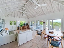 SUPERBE VILLA AVEC VUE MER PANORAMIQUE À VENDRE SUR LES JARDINS DE LA BAIE ORIENTALE, SAINT-MARTIN (97150)