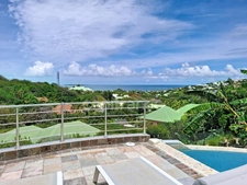 SUPERB VILLA WITH PANORAMIC SEA VIEWS FOR SALE IN THE GARDENS OF ORIENTAL BAY, SAINT-MARTIN (97150)