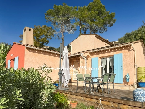 Villa 3 chambres avec piscine et vue panoramique à vendre à BAGNOLS EN FORET (83)