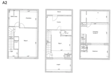 SOUS OFFRE - T3 TRIPLEX 95 m² HABITABLES – VUE MER 180° – CALME ABSOLU – JARDIN & TERRASSE – PARKING – BANDOL