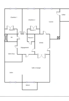 BOULOGNE-SUR-MER – SECTEUR DU DERNIER SOU – APPARTEMENT 3 PIÈCES - GARAGE - CAVE - BALCON