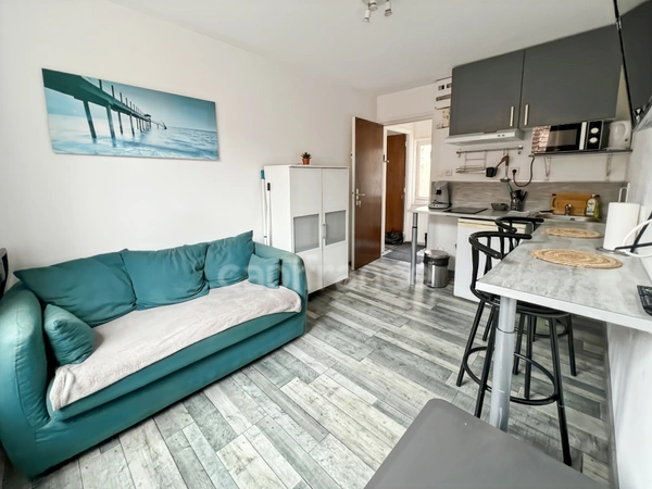 À VENDRE -  WIMEREUX - APPARTEMENT 22,46 m2  - 2 PIÈCES - 