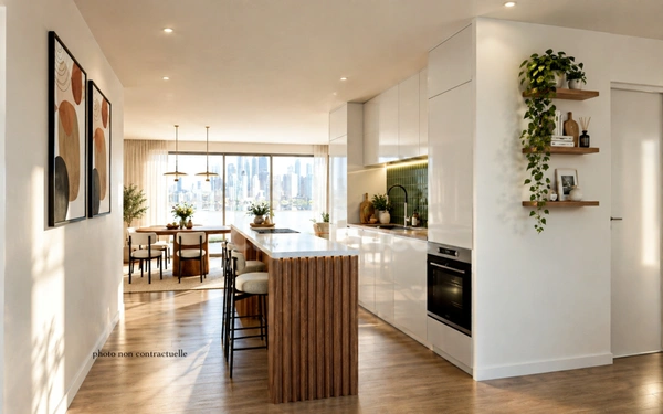 À VENDRE - WIMILLE - À 2 PAS DE LA PLAGE - APPARTEMENT REZ-DE-CHAUSSÉE - 87 M2 - 3 PIECES - ASCENSEUR 