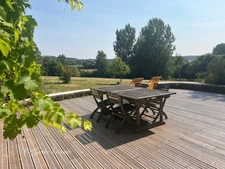 À VENDRE - SAMER - DOMAINE D'EXCEPTION - 379 M2 - ÉLÉGANTE DEMEURE DE CARACTERE SUR 3 HECTARES  - VIE SEMI PLAIN-PIED - 2 ÉME MAISON - DÉPENDANCES