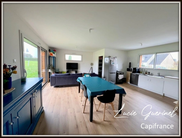Maison ossature bois neuve – 85 m² – Terrain 507 m² Saint Onen la Chapelle (35)