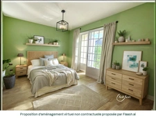 Maison plain-pied à Rougé (44) – 120 m² – Terrain 1 400 m² – Fort potentiel d’aménagement