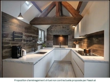 Maison en pierre de caractère – 140 m² – Sans vis-à-vis – 7 130 m² de terrain MARTIGNE FERCHAUD (35)