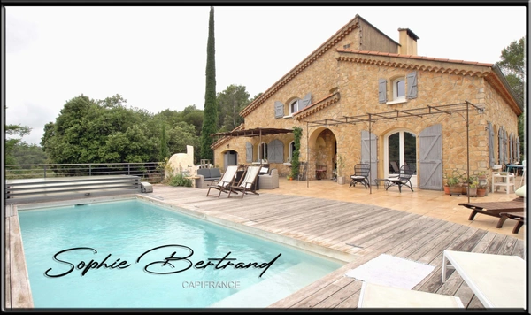 Dpt Ardèche (07), à vendre LE TEIL maison P9 de 236 m² - Vaste terrain boisé - parcelles constructibles