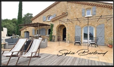 Ardèche (07) department, for sale in LE TEIL, 9-room house of 236 m² - Large wooded plot - building plots