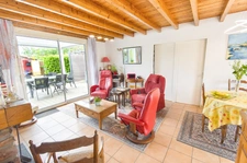 Vendée LA BARRE DE MONTS (85) Proche forêt , plage et NOIRMOUTIER Maison à Vendre en VIAGER OCCUPE 7 pièces 3 chambres, 1 bureau , véranda , garage terrain clos 515 m²