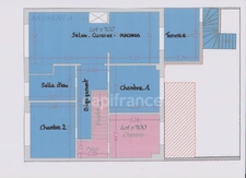 FROMENTINE ( 85 )  VENDEE LA BARRE DE MONTS Vue MER appartement à vendre 62 m² ,  2 chambres  proche NOIRMOUTIER , parking