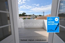 FROMENTINE ( 85 )  VENDEE LA BARRE DE MONTS Vue MER appartement à vendre 62 m² ,  2 chambres  proche NOIRMOUTIER , parking