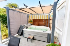 Vendée LA BARRE DE MONTS (85) Proche forêt , plage et NOIRMOUTIER Maison à Vendre en VIAGER OCCUPE 7 pièces 3 chambres, 1 bureau , véranda , garage terrain clos 515 m²