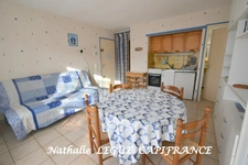 Vendée ( 85 ) LA BARRE DE MONTS /  FROMENTINE à vendre STUDIO  meublé 24 m² 94 , cave , place parking  à vendre 1 pièce MER ,PLAGE  NOIRMOUTIER ,  ILE D' YEU