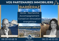 Appartement T3 en rez-de-chaussée à Barberaz (73000) avec balcon et cave