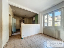 Maison de ville à vendre 3 pièces, coeur de ville MONTVAL SUR LOIR (72), idéale investissement locatif ou première acquisition