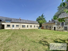 A NOUVEAU DISPONIBLE A LA VENTE : Maison à vendre 6 pièces avec entrepôt SAINT AUBIN LE DEPEINT (37)