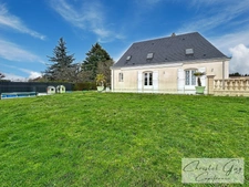 LUCEAU (72500) Maison traditionnelle 6 pièces, sans travaux, sous-sol complet et 2 150 m² de terrain, à 5 minutes de Montval-sur-Loir