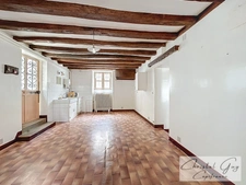 Montval-sur-Loir (72500), maison de charme DIVISIBLE à vendre 3 chambres, cour et dépendances, coeur de ville 