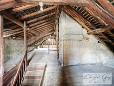 Montval-sur-Loir (72500), maison de charme DIVISIBLE à vendre 3 chambres, cour et dépendances, coeur de ville 