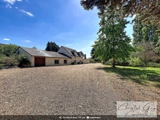 Vaas (72500) Maison sans vis à vis de 194m² sur 6500 m² de terrain, étang, garage, annexe aménageable