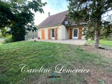 Maison à vendre 5 pièces proche de CONNERRE (72)La Chapelle saint remy, Maison sur sous-sol total 90 m² habitables  avec un très beau terrain de 2500 m² paysagé