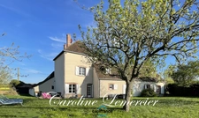 Dpt Sarthe (72), à vendre proche de Connerré FERMETTE en campagne 294 m² habitables  , 6 chambres , terrain de 1500 M²