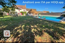 Maison à vendre AXE CONNERRE /LA FERTE BERNARD (72)Maison de Maitre 245 m² habitables, dépendances, piscine , terrain 1550 m² 