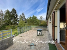 Maison à vendre 5 pièces proche de CONNERRE (72)La Chapelle saint remy, Maison sur sous-sol total 90 m² habitables  avec un très beau terrain de 2500 m² paysagé