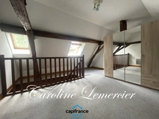 Maison à vendre  5 pièces VOUVRAY SUR HUISNE  (72)Fermette en campagne 100 m² habitables, 3 chambres, terrain 6000 m², cavité souterraine 