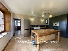 Dpt Sarthe (72), à vendre proche de Connerré FERMETTE en campagne 294 m² habitables  , 6 chambres , terrain de 1500 M²