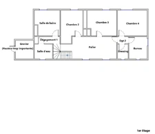 House for sale AXE CONNERRE /LA FERTE BERNARD (72)Mansion 245 m² living space, outbuildings, swimming pool, land 1550 m² 