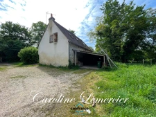 Maison à vendre  5 pièces VOUVRAY SUR HUISNE  (72)Fermette en campagne 100 m² habitables, 3 chambres, terrain 6000 m², cavité souterraine 