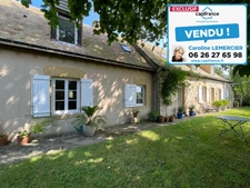 Dpt Sarthe (72), à vendre proche CONNERRE maison P9 de 285 m² - Terrain de 2300 m² - dépendances 