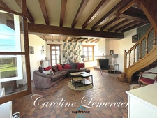 Dpt Sarthe (72), à vendre proche de Connerré FERMETTE en campagne 294 m² habitables  , 6 chambres , terrain de 1500 M²