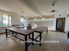 Dpt Sarthe (72), à vendre proche de Connerré FERMETTE en campagne 294 m² habitables  , 6 chambres , terrain de 1500 M²