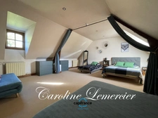 Dpt Sarthe (72), à vendre proche de Connerré FERMETTE en campagne 294 m² habitables  , 6 chambres , terrain de 1500 M²