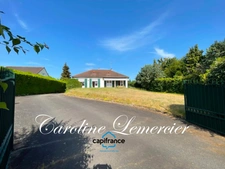Maison à vendre 8 pièces proche de CONNERRE (72) LE LUART  MAISON DE 160 M² HAB., 5/6 chambres, terrain de 1800 m² 