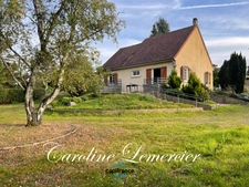 Maison à vendre 5 pièces proche de CONNERRE (72)La Chapelle saint remy, Maison sur sous-sol total 90 m² habitables  avec un très beau terrain de 2500 m² paysagé