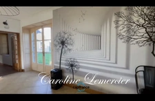 Dpt Sarthe (72), à vendre proche de Connerré FERMETTE en campagne 294 m² habitables  , 6 chambres , terrain de 1500 M²