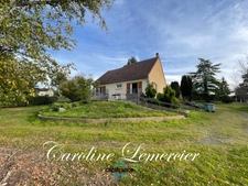 Maison à vendre 5 pièces proche de CONNERRE (72)La Chapelle saint remy, Maison sur sous-sol total 90 m² habitables  avec un très beau terrain de 2500 m² paysagé