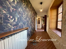 Dpt Sarthe (72), à vendre proche de Connerré FERMETTE en campagne 294 m² habitables  , 6 chambres , terrain de 1500 M²