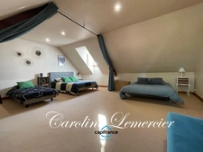 Dpt Sarthe (72), à vendre proche de Connerré FERMETTE en campagne 294 m² habitables  , 6 chambres , terrain de 1500 M²
