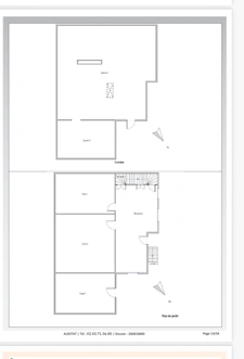 Maison à vendre 5 pièces  (72) Maison de 94 m² habitables sur sous sol et grenier , 3 chambres , 75 m² dépendances, 2800 m² terrain