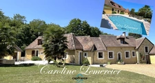 Maison à vendre 7 pièces 15 mn Connerre fermette de 192 m² habitables , dependances , piscine chauffée 