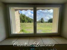 Maison à vendre 4 pièces proche de CONNERRE (72)FERMETTE en campagne isolée de 60 m² habitables 2 chambres avec un potentiel evolutif sur dependances, 1 hectare de terrain avec ruisseau 