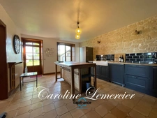 Dpt Sarthe (72), à vendre proche de Connerré FERMETTE en campagne 294 m² habitables  , 6 chambres , terrain de 1500 M²